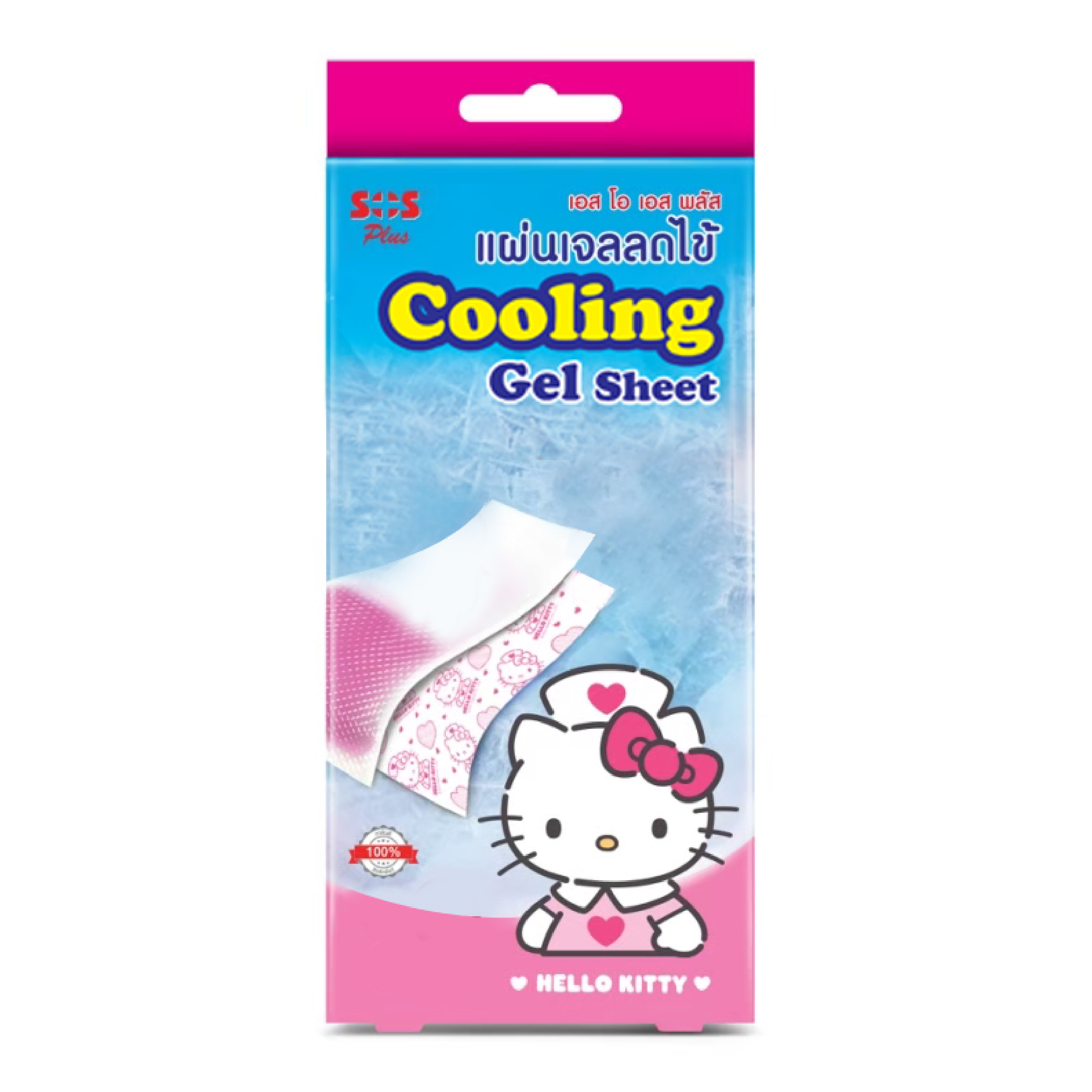 SOS Plus Cooling Gel Sheet Hello Kitty